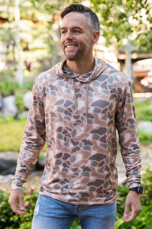 Performance Hoodie in Pintail Camo | Burlebo