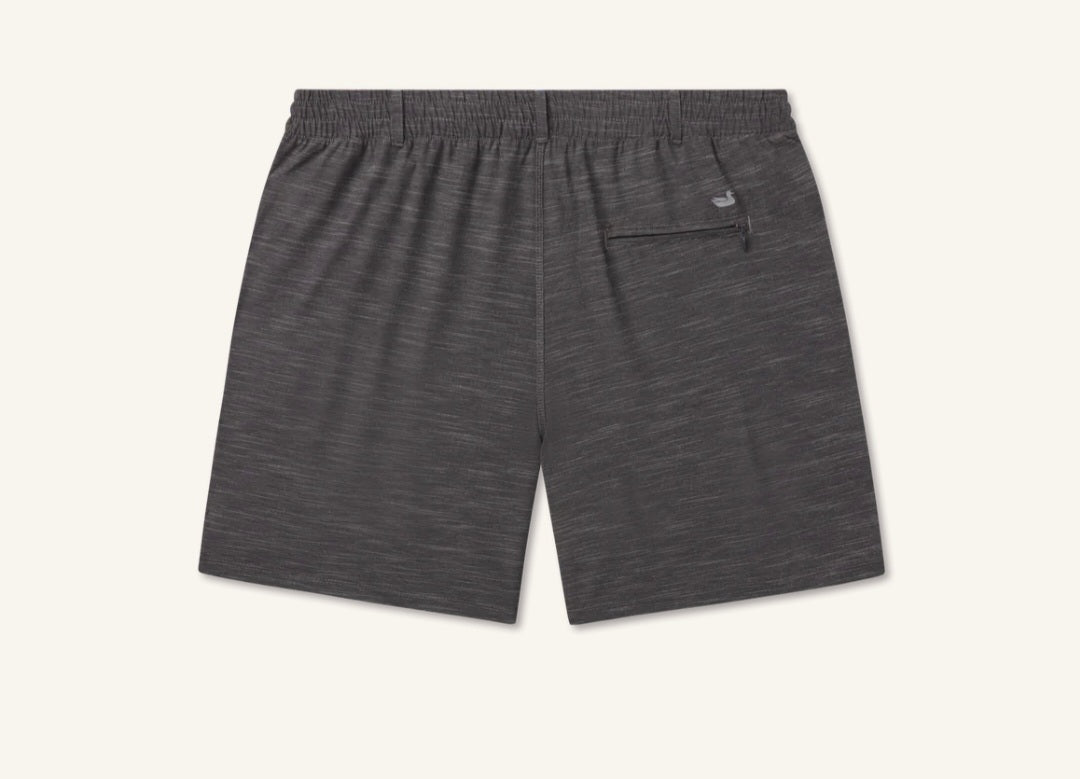 Youth Marlin lined Performance Short in Charcoal Gray | Southern Marsh