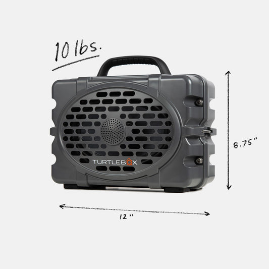 Gen 3 Gray Speaker | Turtlebox