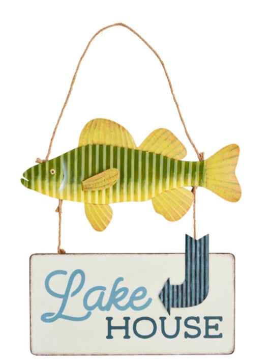 Lake House Door Hanger | Mud Pie