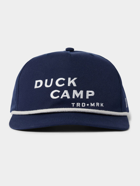Grandpa Tradmark Hat in Vintage Navy | Duck Camp