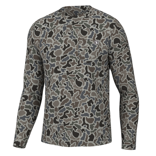 Heather Blend Crew in Localflange | Local Boy Outfitters