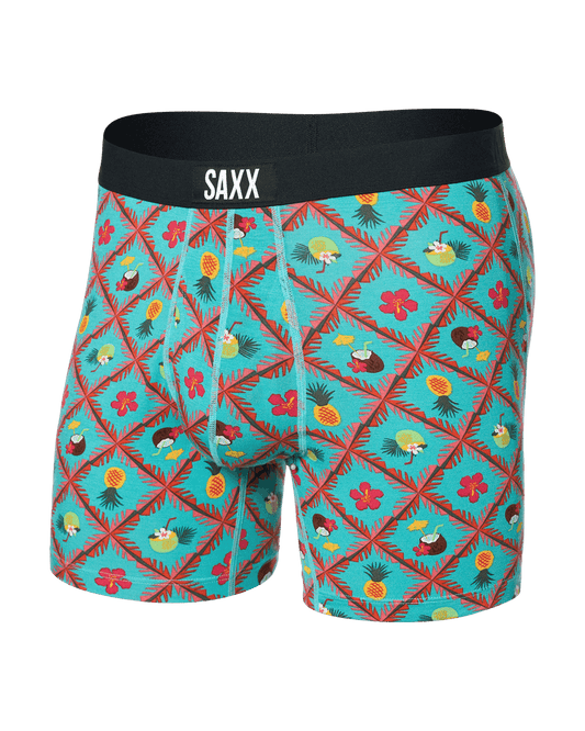 Pina Colada Plaid Aqua | SAXX