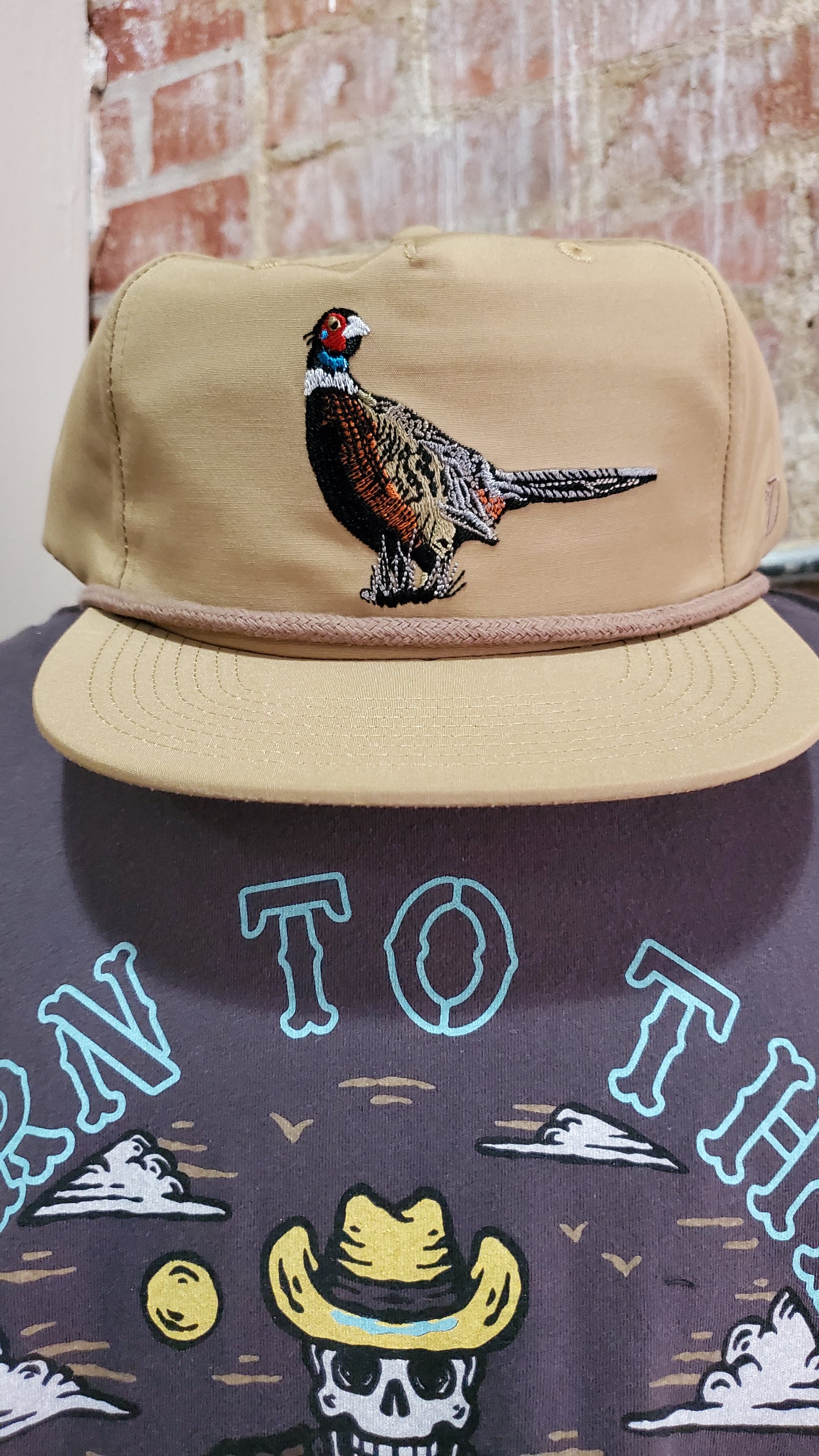 Pheasant Hat in Khaki | Duck Camp