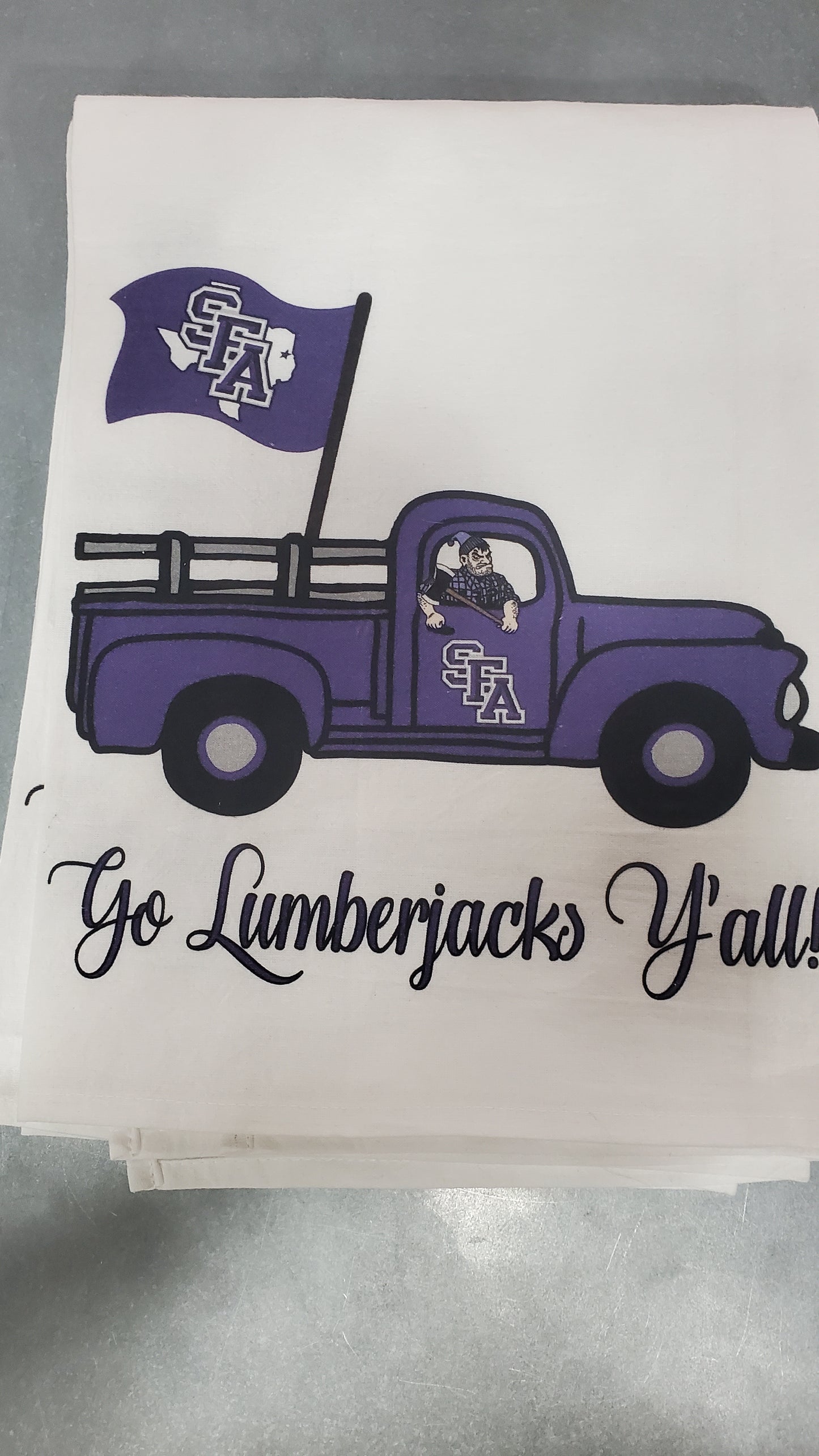 Lumberjacks Truck Towel| BB