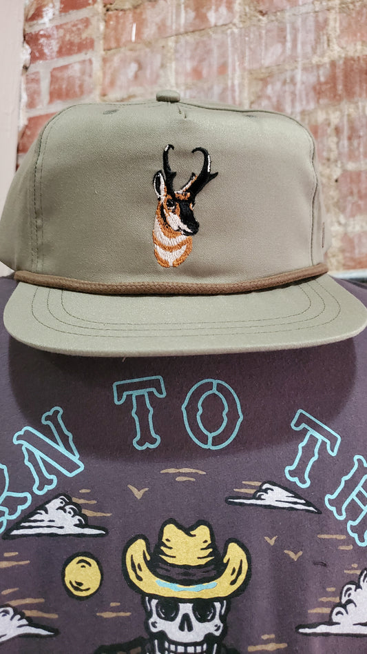 Grandpa Hat Pronghorn in Sagebrush | Duck Camp