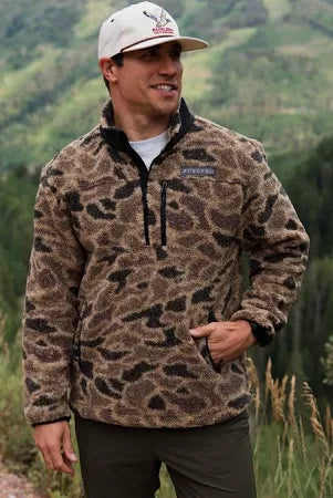 Rocky Mountain Sherpa Quarter Zip | Burlebo