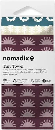 Tiny Towel 3-pack in Coast to Coast | Nomadix