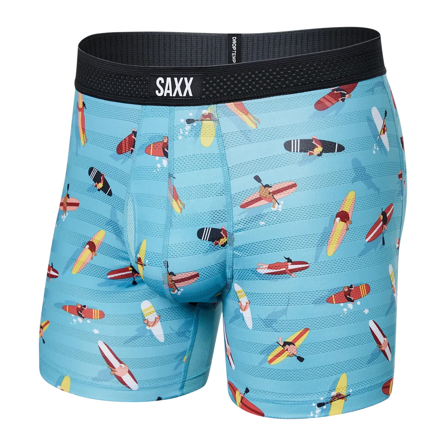 DropTemp Cool Mesh Boxer Brief in Paddlers | SAXX