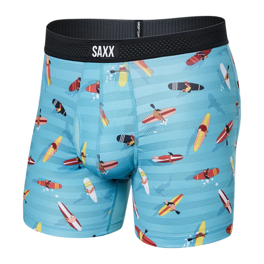 DropTemp Cool Mesh Boxer Brief in Paddlers | SAXX