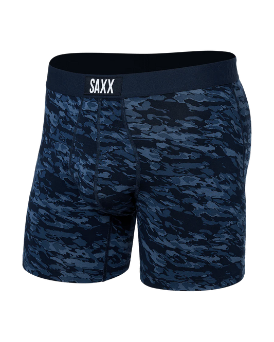 Ultra Super Soft Boxer Brief BasinCamo Navy | SAXX