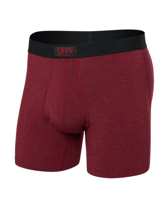 ULTRA SUPER SOFT BOXER BRIEF FLY-TIBETAN RED HEATHER | SAXX