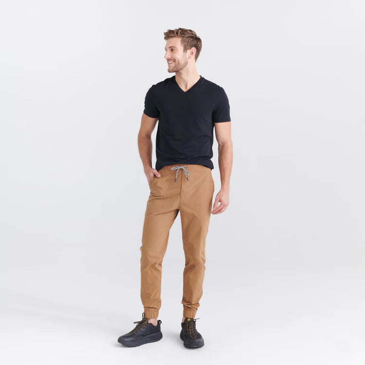 Go To Town Jogger in Toasted Coconut | SAXX