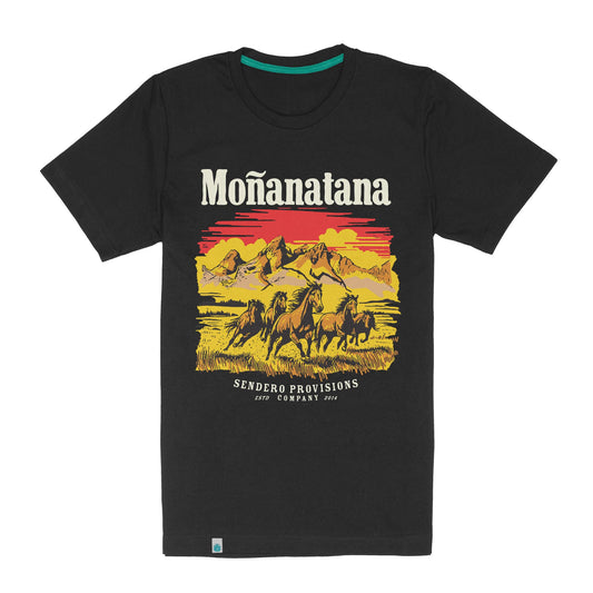 Monanatano T-Shirt in Black | Sendero