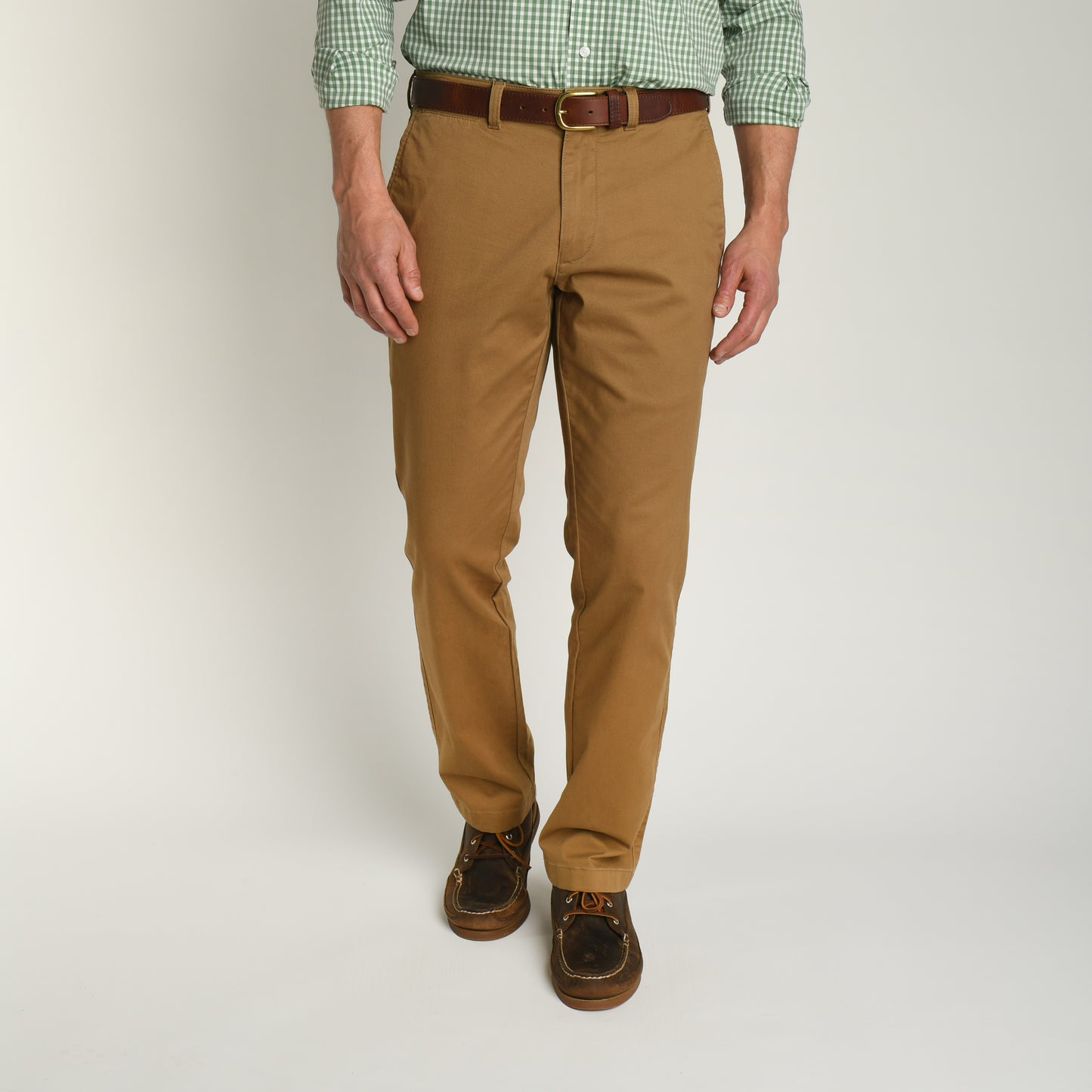 Classic Fit Gold School Chino in Teak | Duck Head