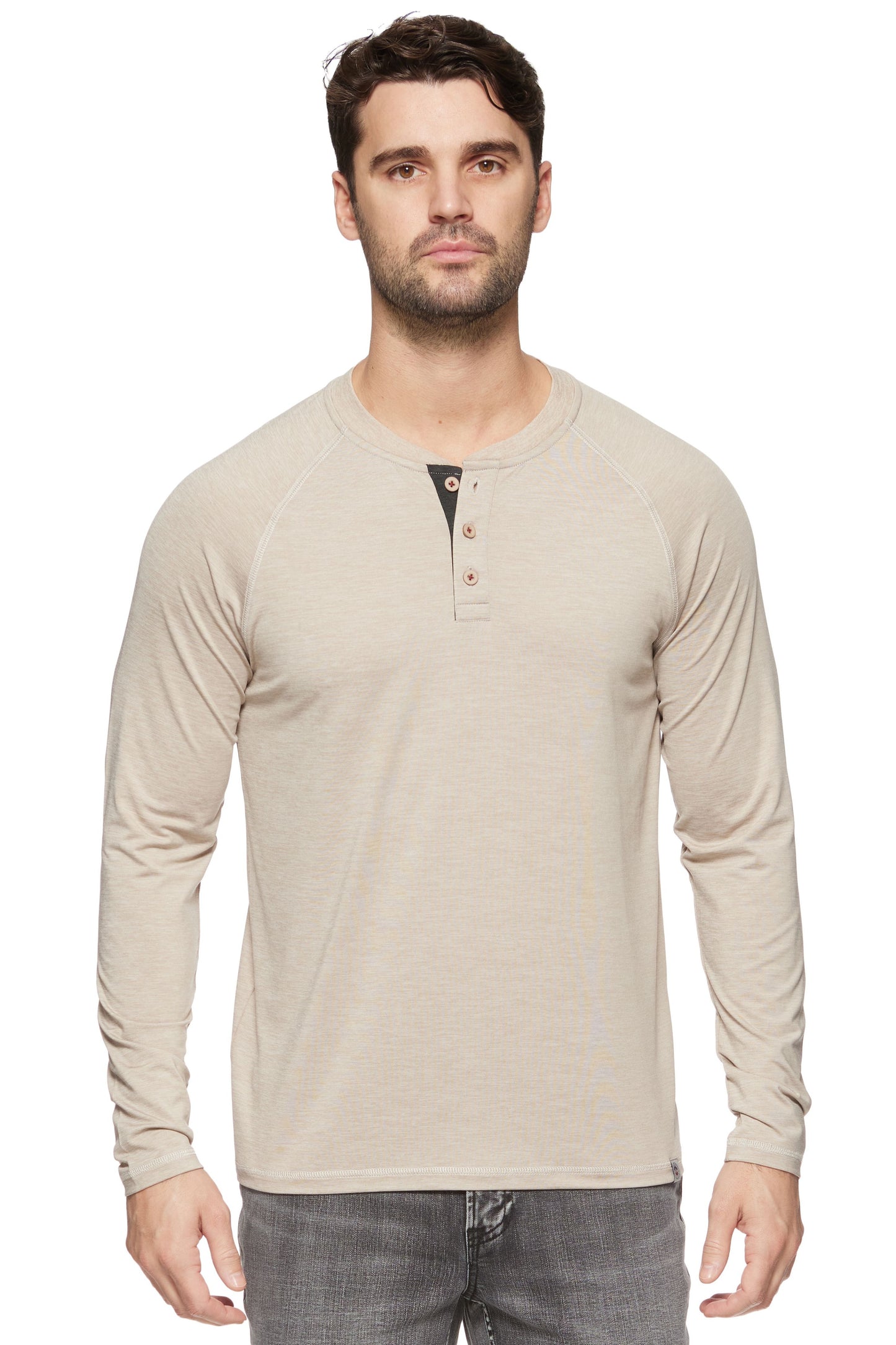 Victory L/S Performance Henley | Flag & Anthem