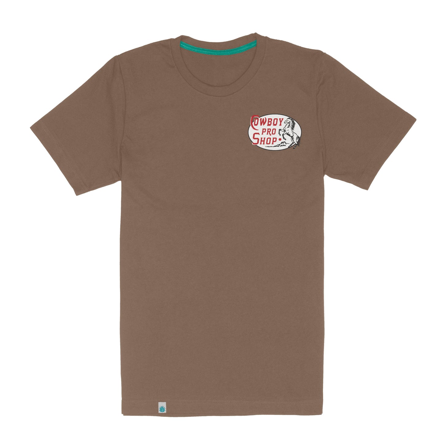 Cowboy Pro Shop T-Shirt in Light Brown | Sendero